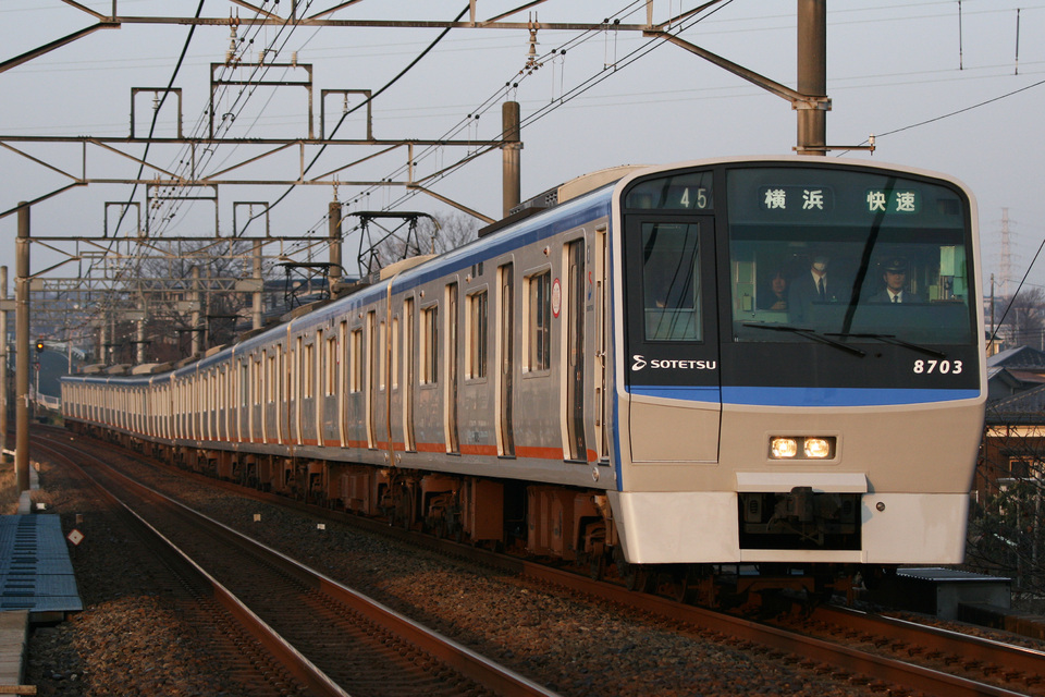 相鉄8000系8703×10<br class="br-sp" />(8703F)(8703編成)の写真