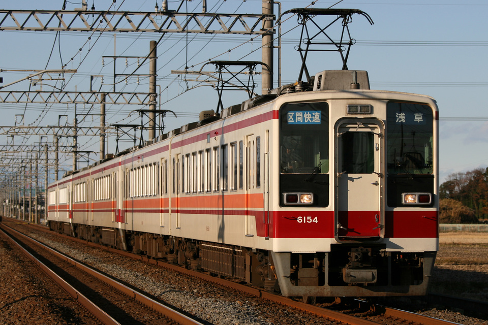 東武6050系6154F<br class="br-sp" />(6154編成)の写真