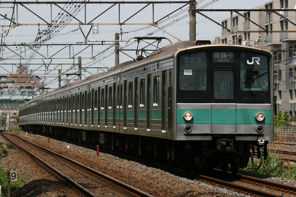 JR東207系マト71編成の写真