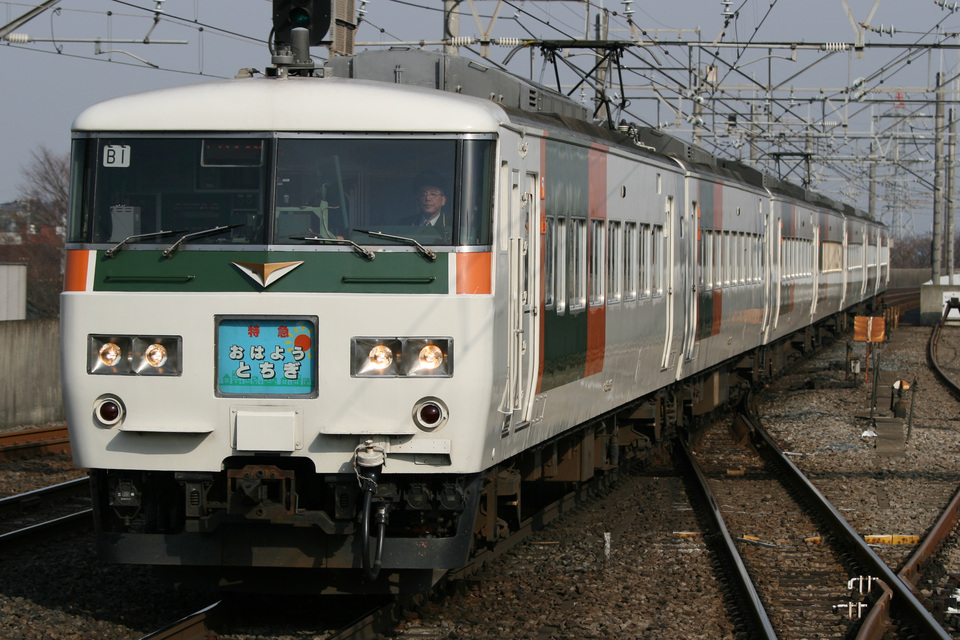 JR東185系オオB1編成<br class="br-sp" />(オオB1)(B1編成)の写真