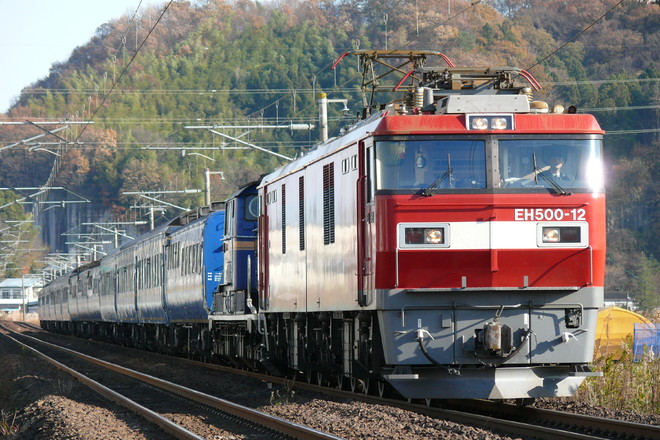 仙台総合鉄道部EH50012を東白石～白石間で撮影した写真