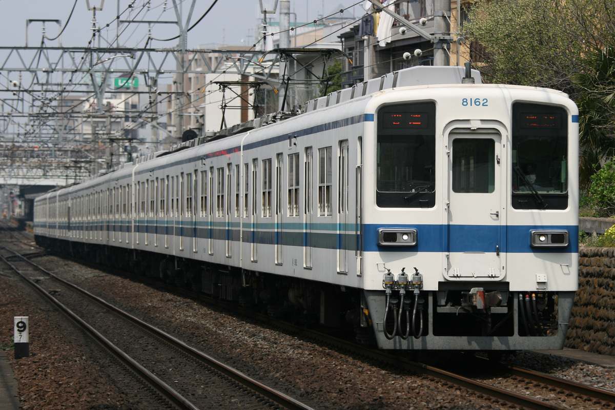 東武鉄道  8000系 8162F