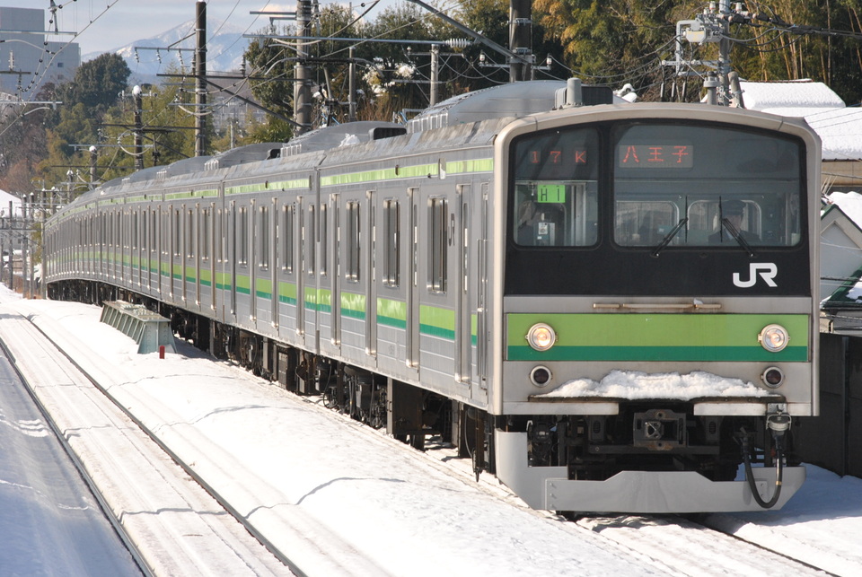 JR東205系クラH1編成<br class="br-sp" />(H1編成)(H1編成)の写真