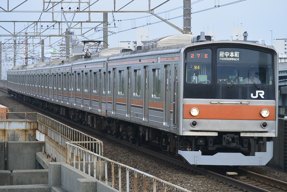 JR東205系ケヨM4編成<br class="br-sp" />(ケヨM4)の写真