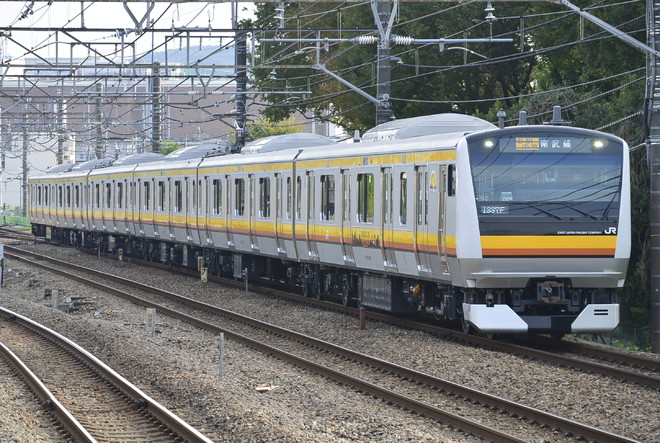 中原電車区E233系ナハN2編成を府中本町駅で撮影した写真