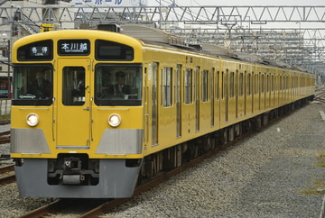 西武鉄道 南入曽車両基地 2000系 2083F