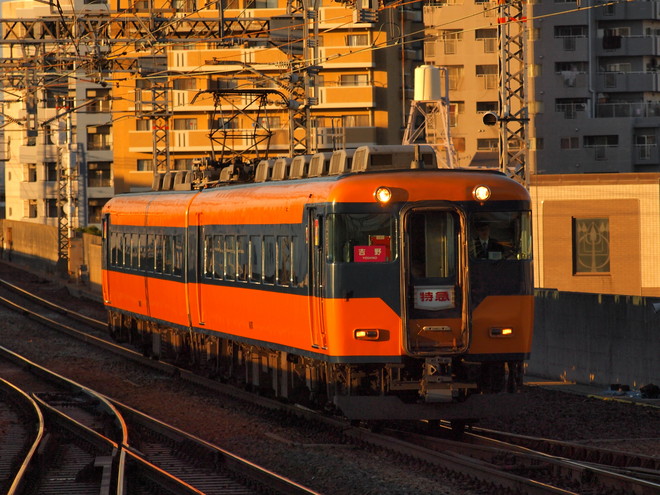 古市検車区16000系16007Fを今川駅で撮影した写真