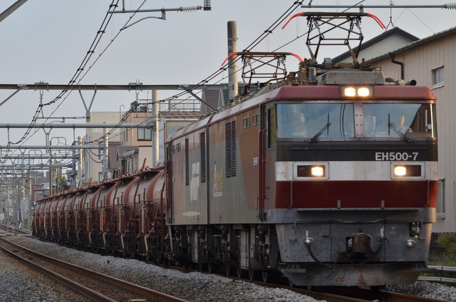 仙台総合鉄道部EH5007を宮原～上尾間で撮影した写真