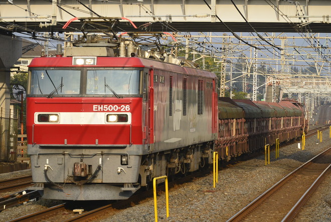 仙台総合鉄道部EH50026を北小金駅で撮影した写真