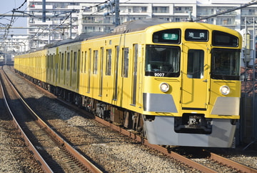 西武鉄道 武蔵丘車両基地 9000系 9107F