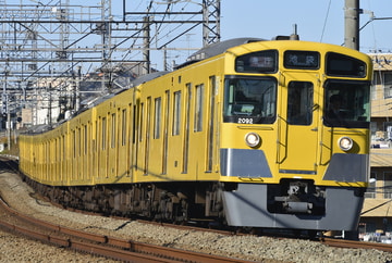 西武鉄道 武蔵丘車両基地 2000系 2091F
