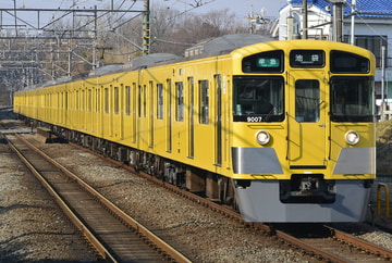 西武鉄道 武蔵丘車両基地 9000系 9107F
