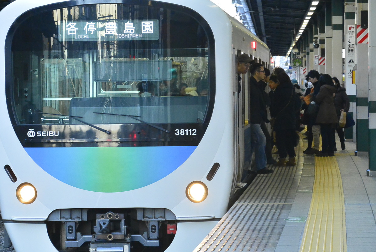 西武鉄道 小手指車両基地 30000系 38112F