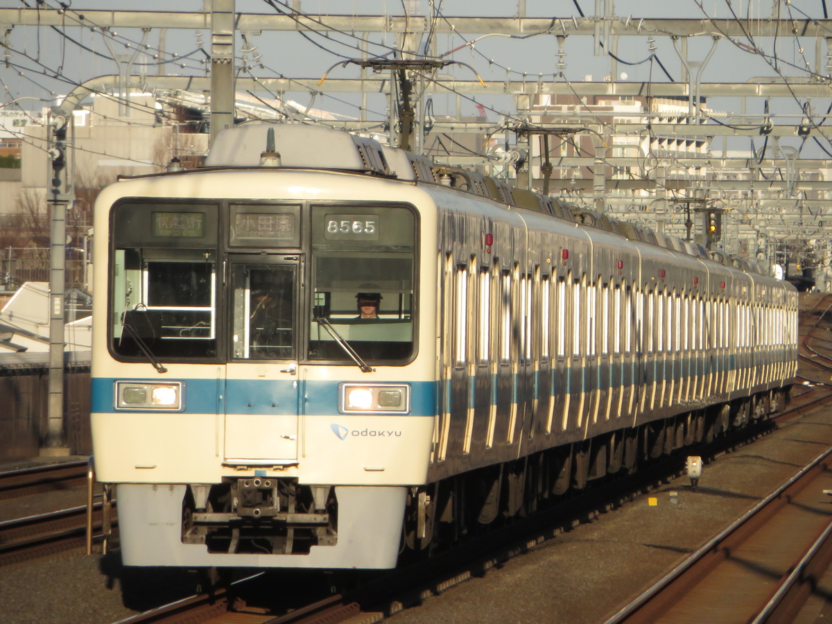 小田急電鉄 海老名検車区 8000形 8265編成