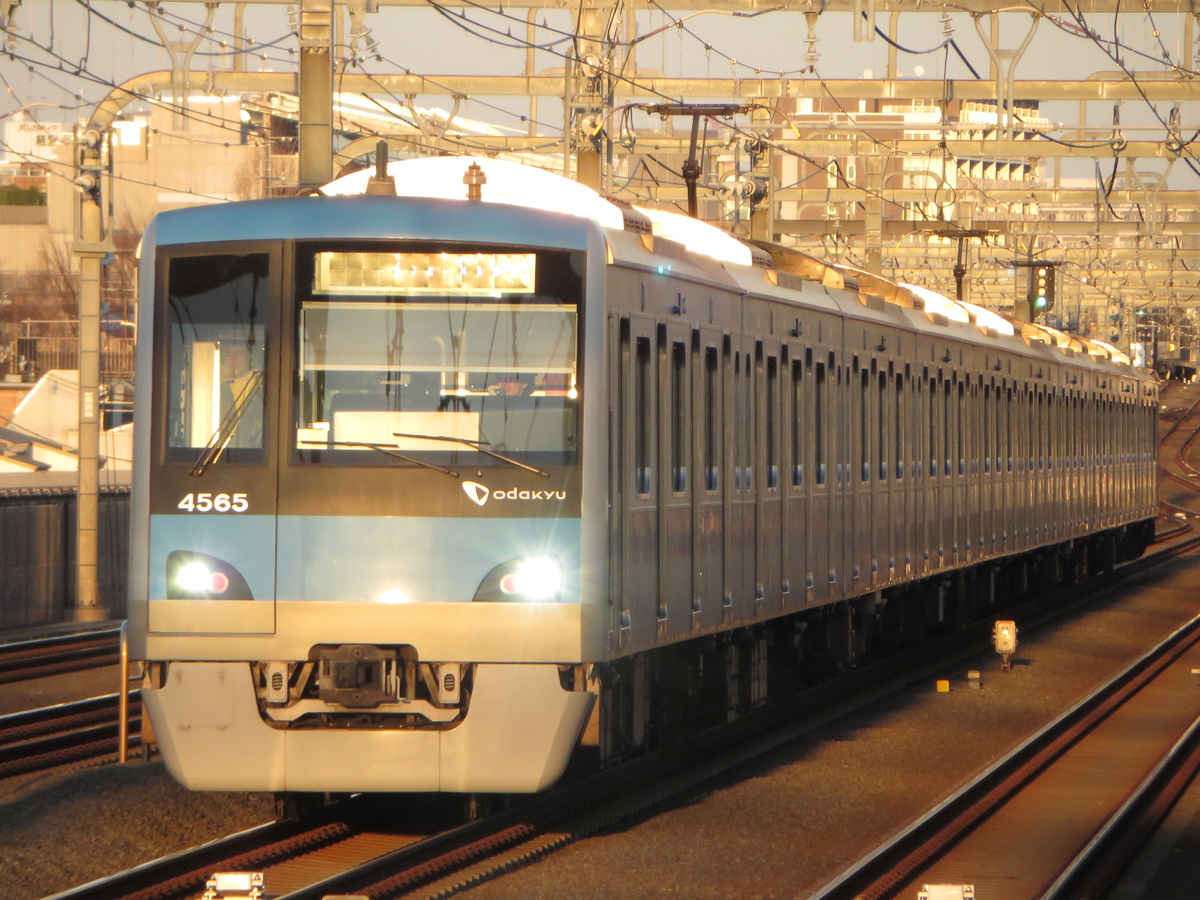 小田急電鉄 喜多見検車区 4000形 4065編成