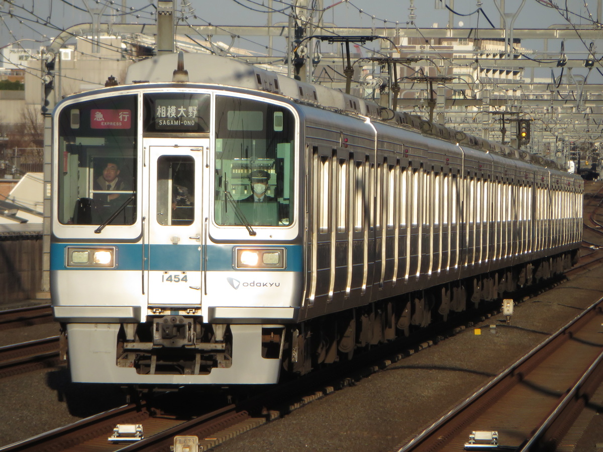 小田急電鉄 海老名検車区 1000形 1254編成