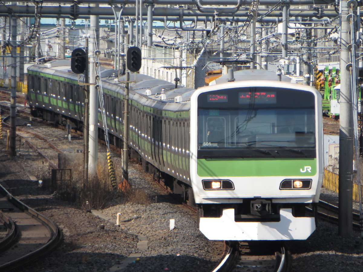 JR東日本 東京総合車両センター E231系 トウ501編成