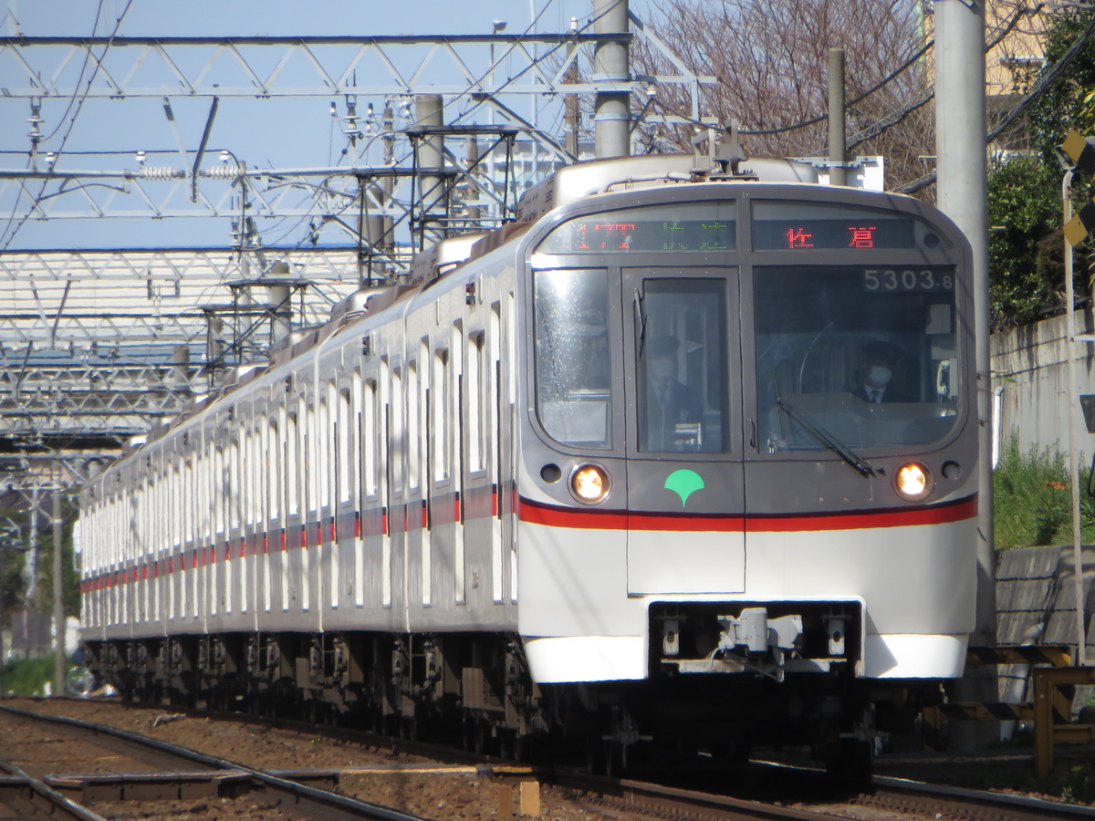 東京都交通局 馬込車両検修場 5300形 5303編成