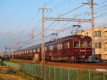 阪急電鉄 正雀車庫 2300系 2325F