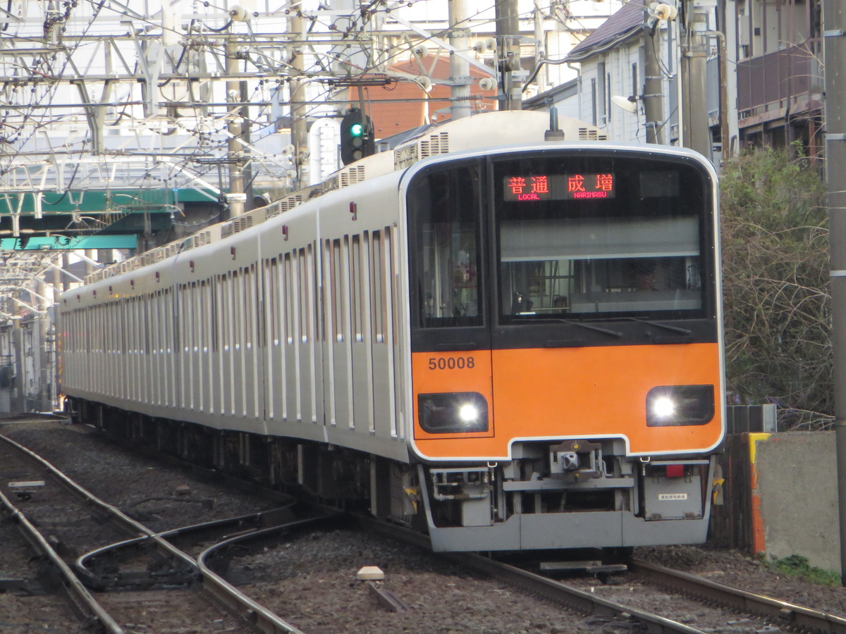 東武鉄道 森林公園検修区 50000系 51008編成
