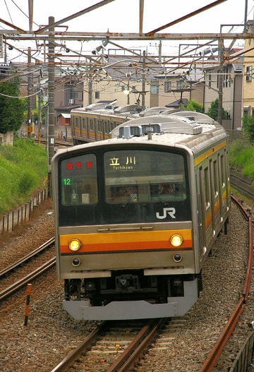 JR東日本 中原電車区 205系 ナハ12編成