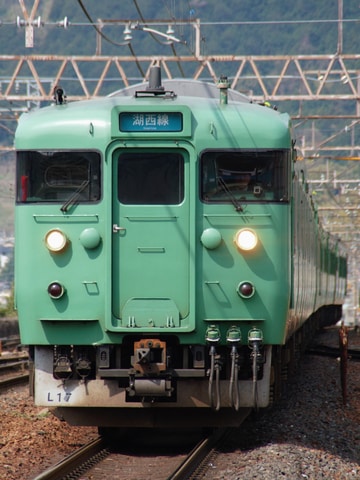 JR西日本 吹田総合車両所京都支所 113系 L17編成
