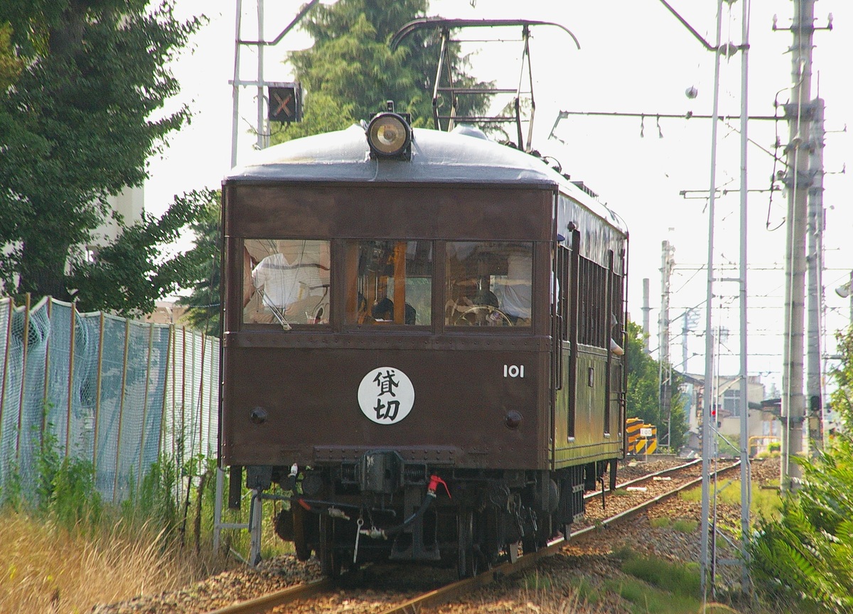 上毛電気鉄道 大胡列車区 100型 デハ101