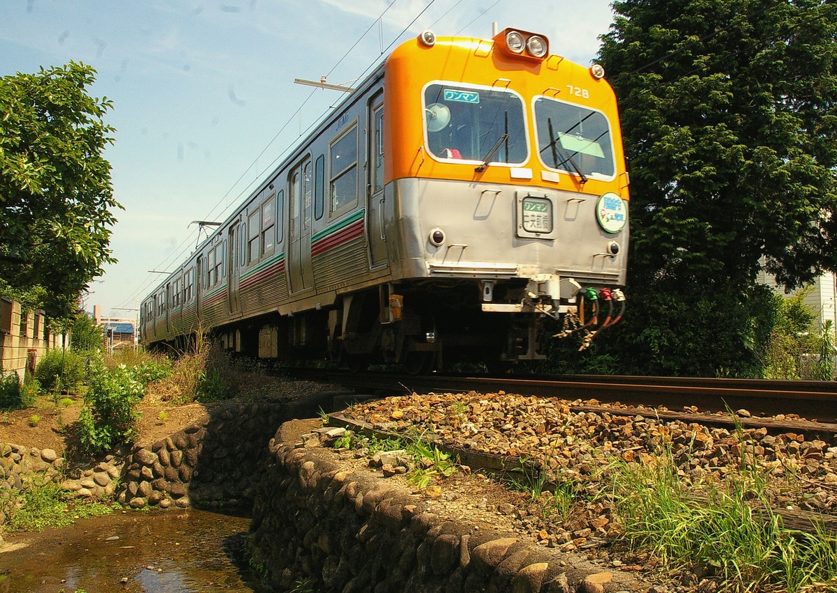 上毛電気鉄道 大胡列車区 700系 718F