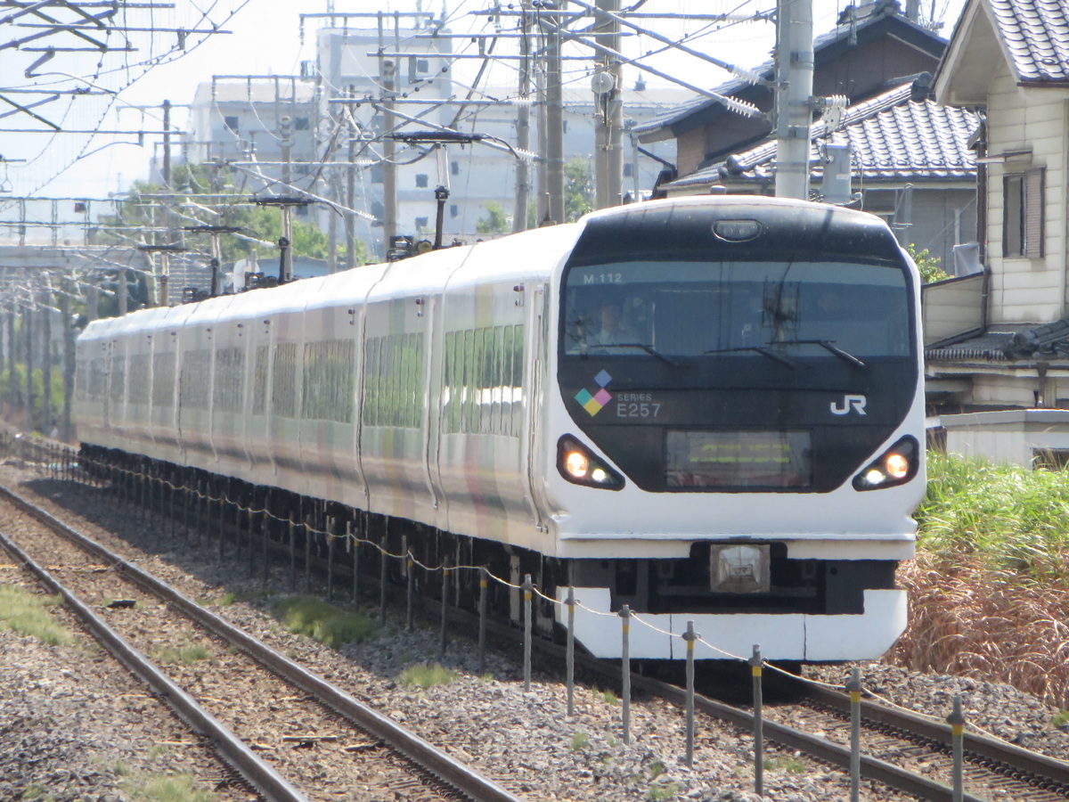 JR東日本 松本車両センター E257系 M-112編成