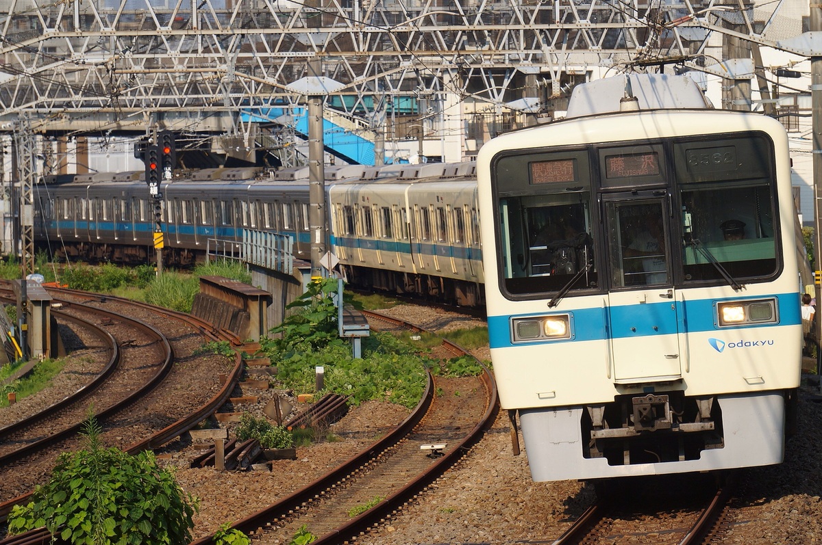 小田急電鉄 海老名車両基地 8000形 8262×6