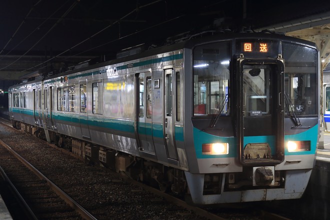 敦賀地域鉄道部敦賀運転センター125系F7編成を小浜駅で撮影した写真