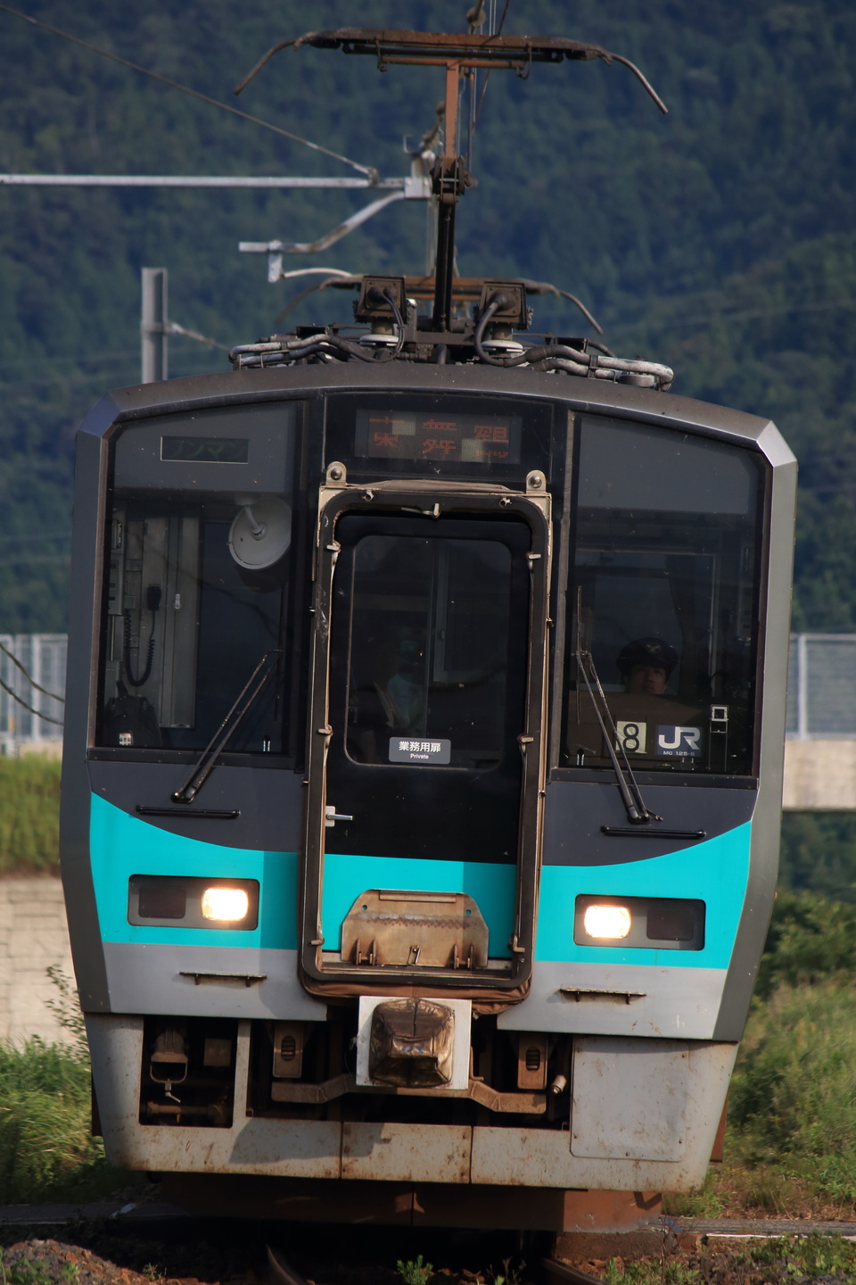 JR西125系F8編成<br class="br-sp" />(クモハ125-8)の写真