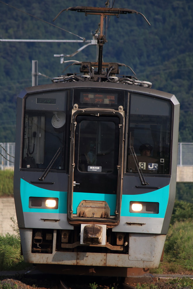 敦賀地域鉄道部敦賀運転センター125系F8編成を新平野～東小浜間で撮影した写真