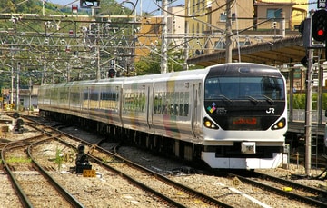 JR東日本 松本車両センター E257系 モトM107編成