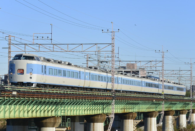豊田車両センター189系トタM50編成を立川～日野間で撮影した写真