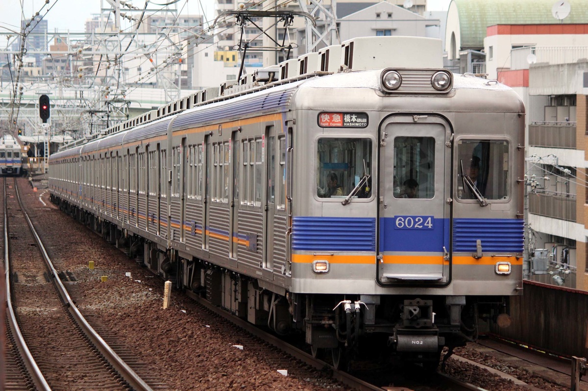 南海電気鉄道 小原田検車区 6000系 6024F