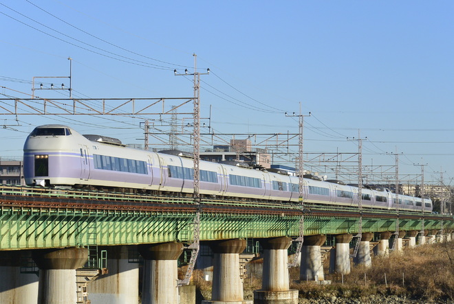 松本車両センターE351系モトS2編成を立川～日野間で撮影した写真