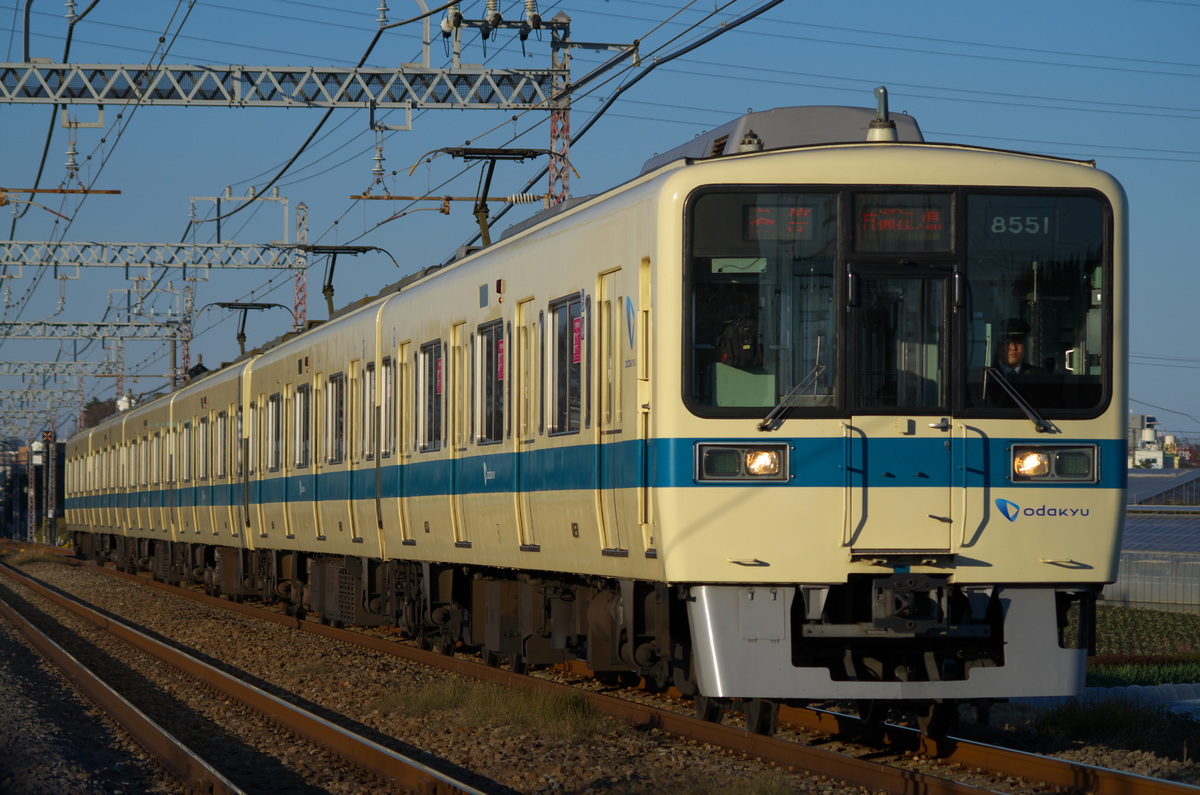 小田急電鉄  8000形 8251×6