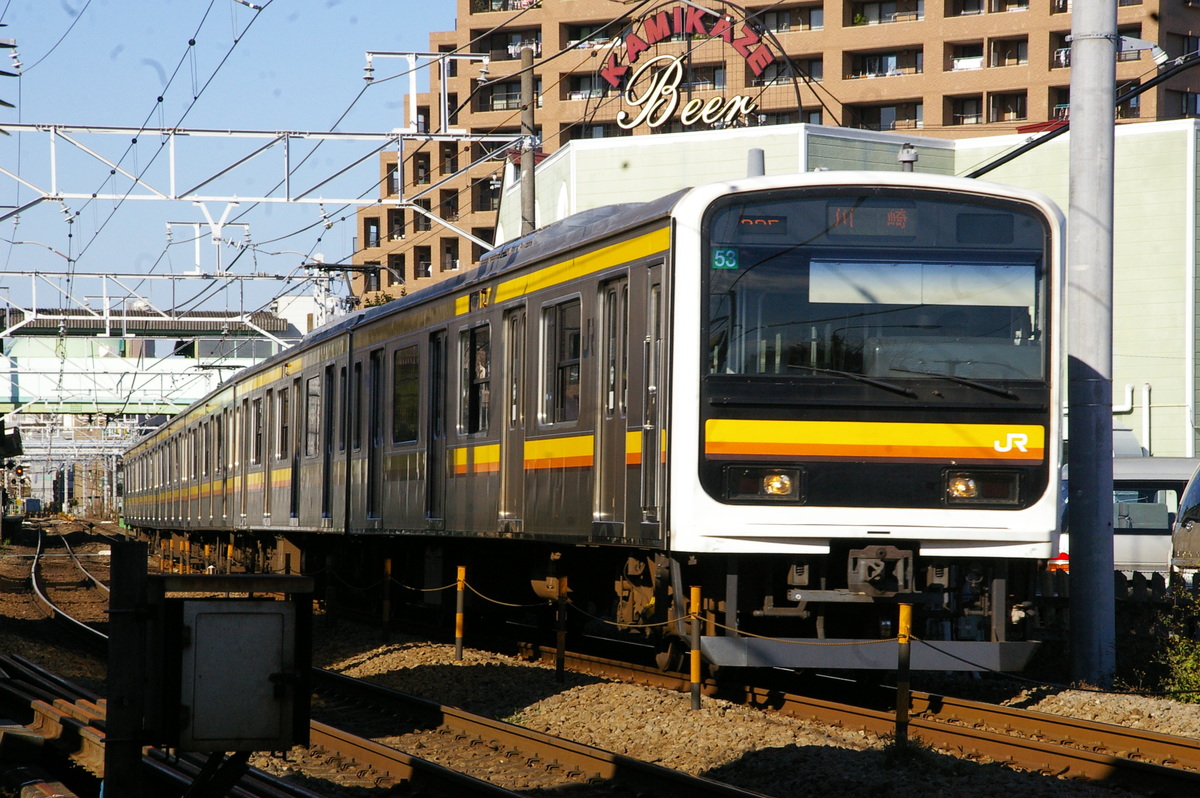 JR東日本 中原電車区 209系 ナハ53編成