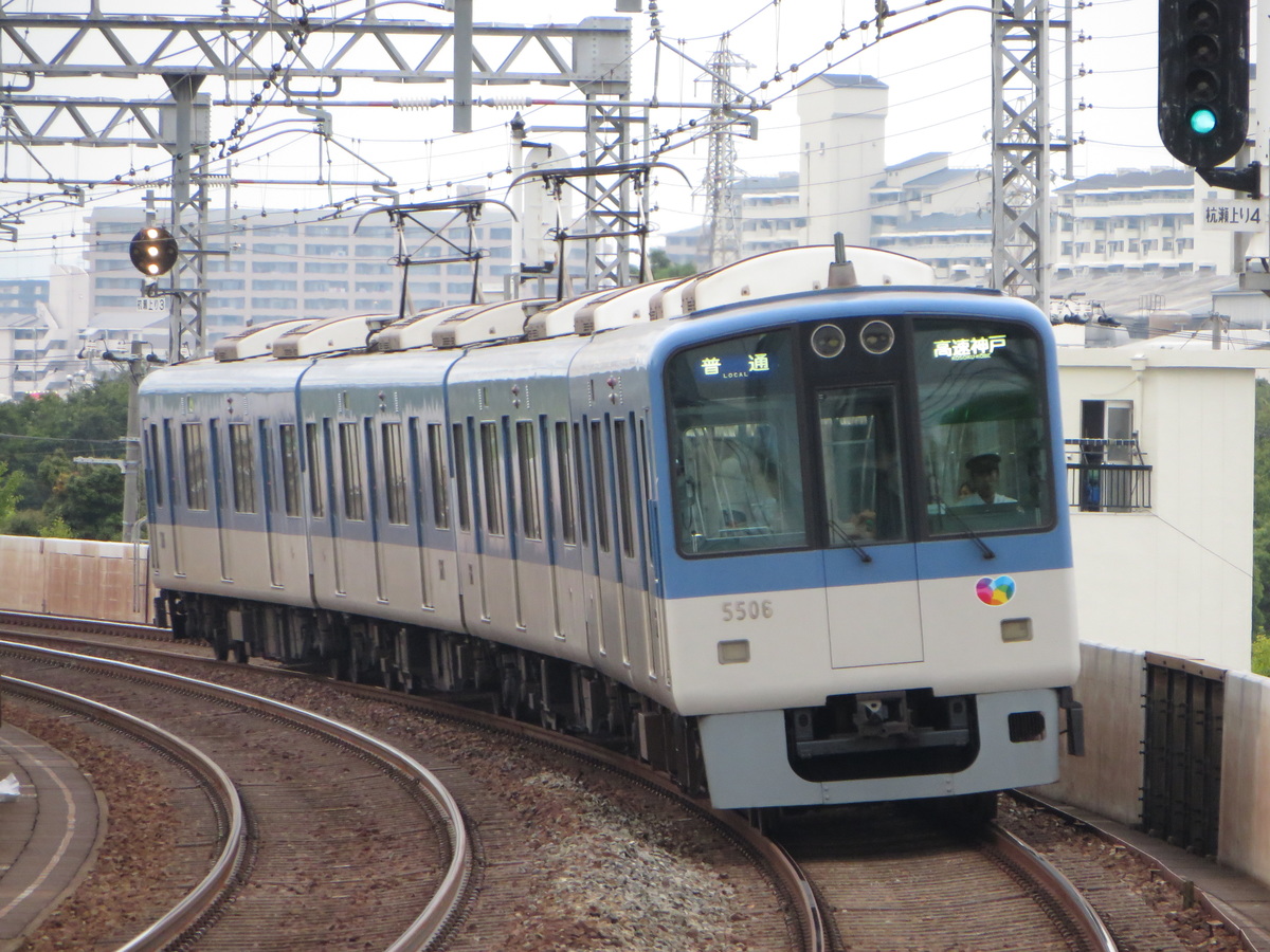 阪神電気鉄道 尼崎車庫 5500系 5505編成