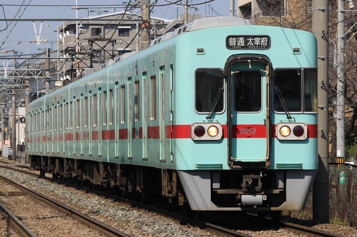 西日本鉄道 筑紫車両基地 6050形 6052F