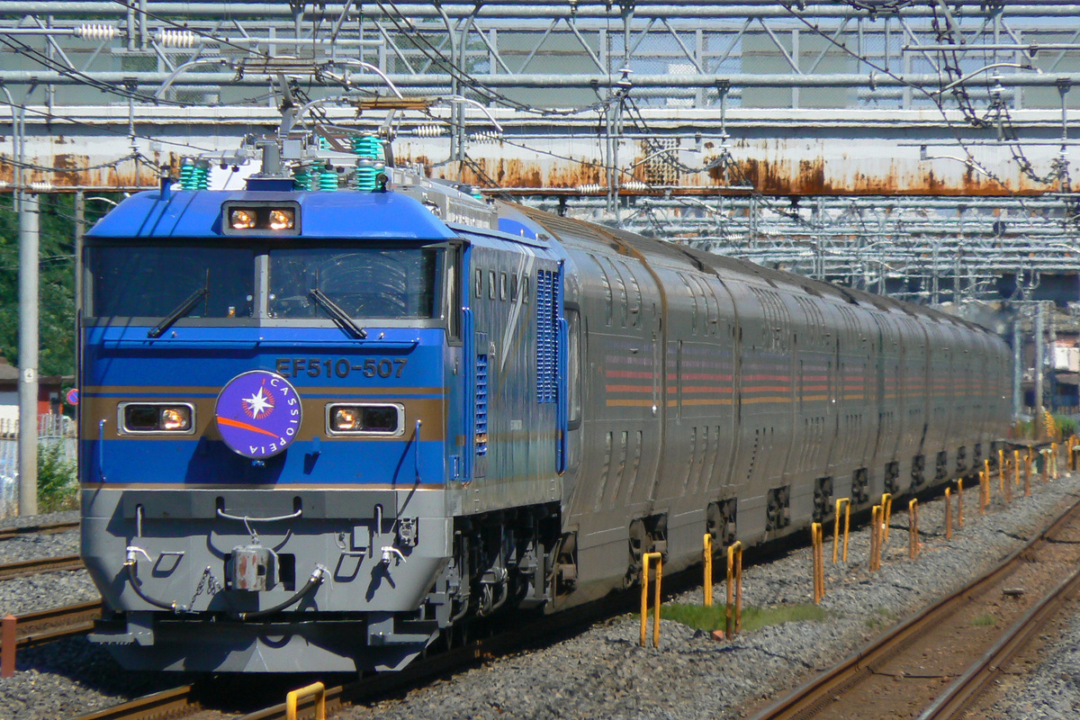 JR東日本 田端運転所 EF510 507