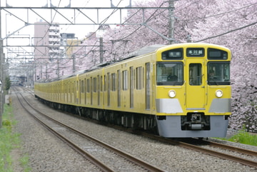 西武鉄道 新宿線管理所南入曽車両基地 2000系 2455F