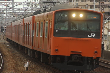 JR西日本 森ノ宮電車区 201系 LB1編成