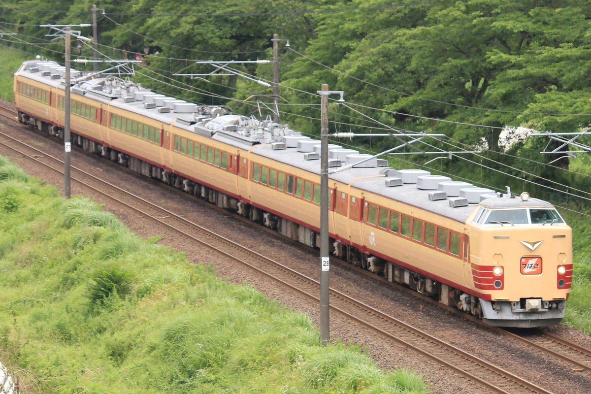 JR東日本 仙台車両センタ－ 485 A1+A2編成