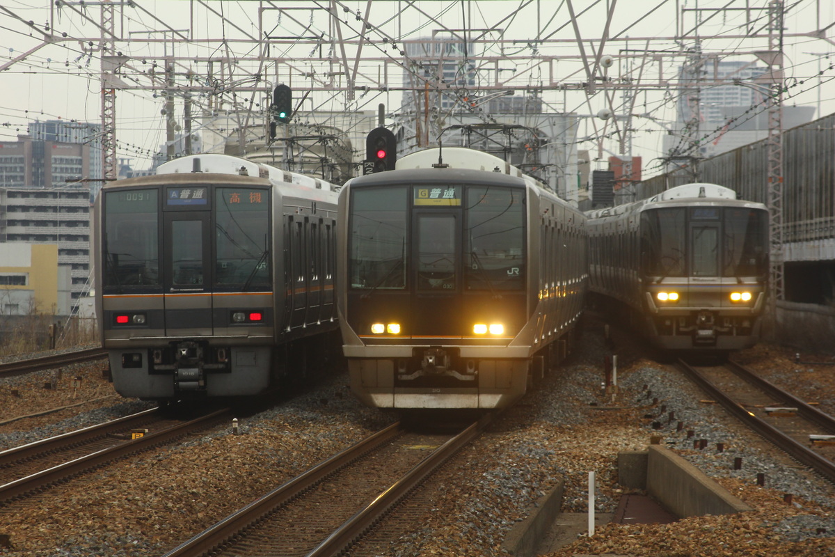 JR西日本  207,321,223系 