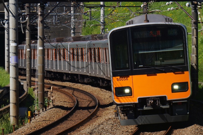南栗橋車両管区50050型51056Fを田奈～青葉台間で撮影した写真