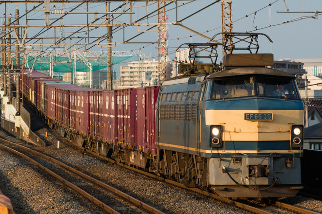 吹田機関区EF6636を西浦和駅で撮影した写真