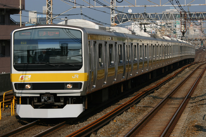 三鷹車両センターE231系ミツ36編成を高円寺駅で撮影した写真