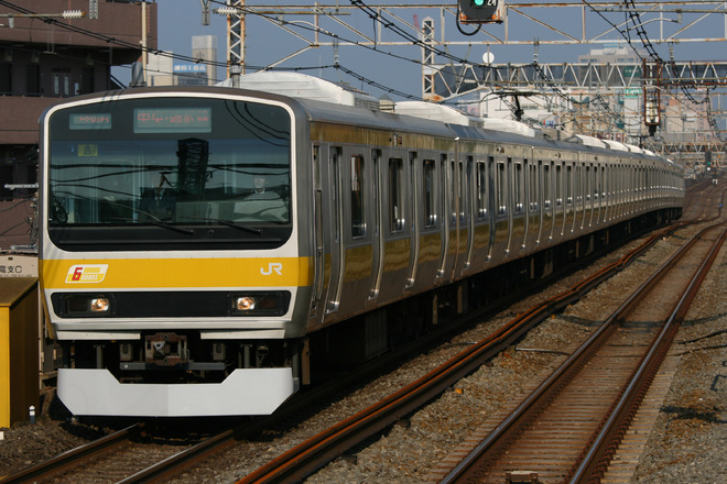 三鷹車両センターE231系ミツ3編成を高円寺駅で撮影した写真